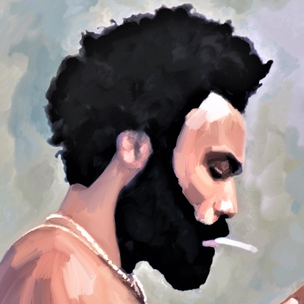FRAMED CHILDISH GAMBINO PAINTING “THIS IS AMERICA” - Picture 2 of 6